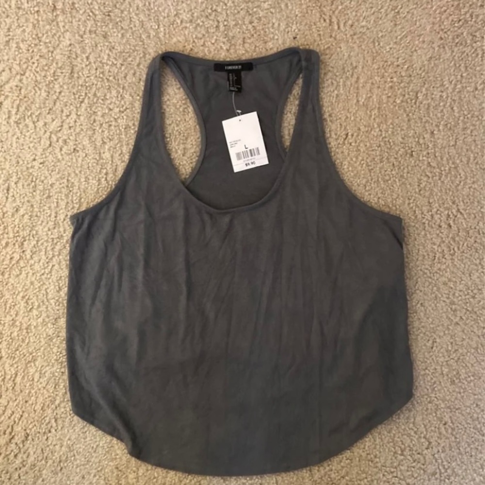Forever 21 suede tank top